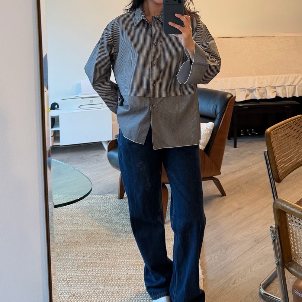 Piazza Sempione Oversized Button-up Shirt